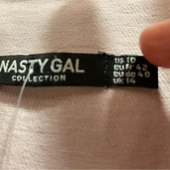 Nasty Gal Light Pink Collection Piece - Picture 3 of 4